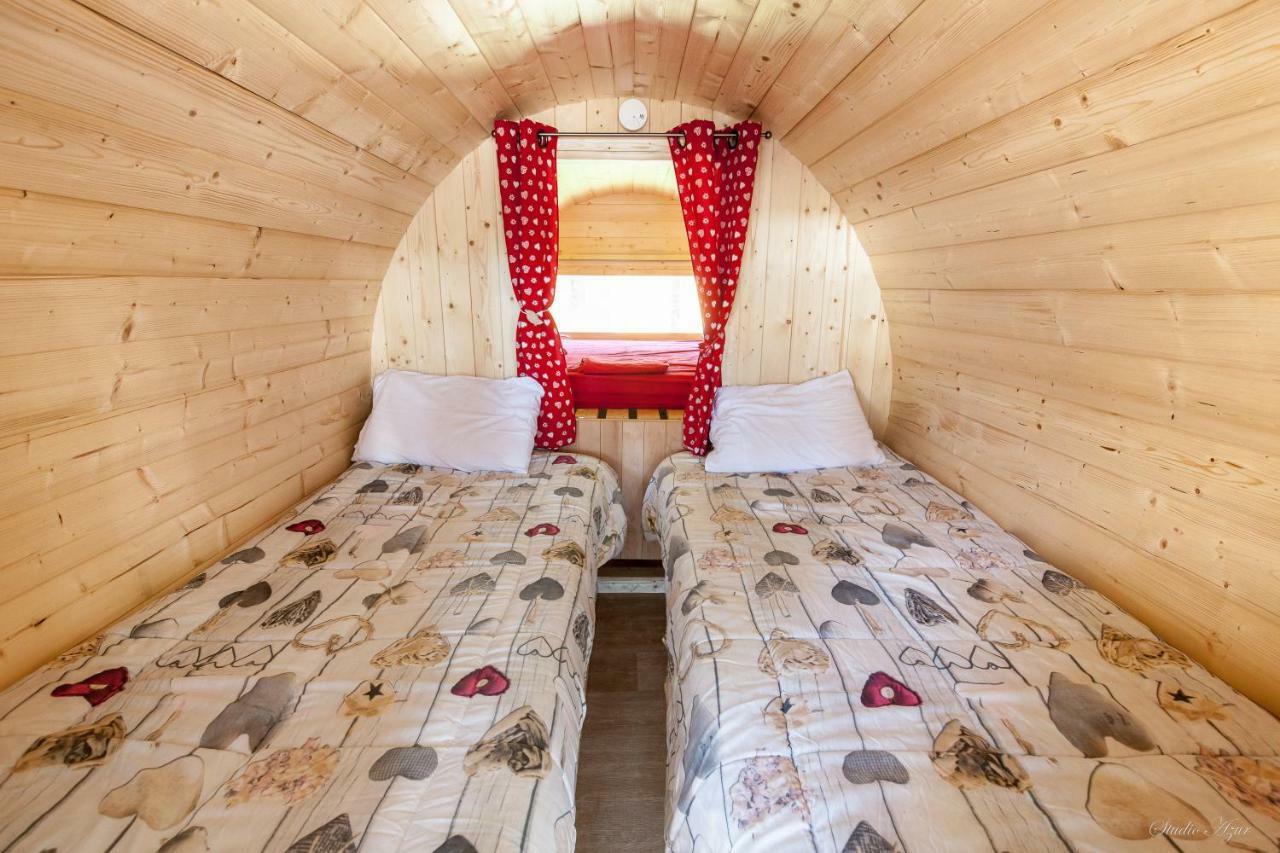 Camping De Tournus - Drole De Cabane Экстерьер фото