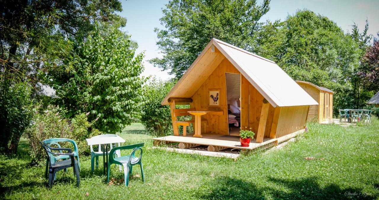 Camping De Tournus - Drole De Cabane Экстерьер фото