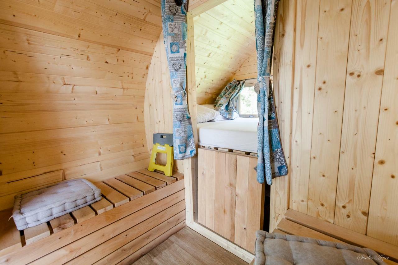 Camping De Tournus - Drole De Cabane Экстерьер фото