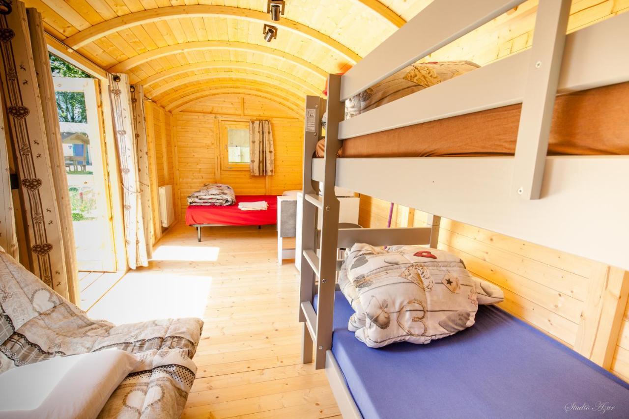 Camping De Tournus - Drole De Cabane Экстерьер фото